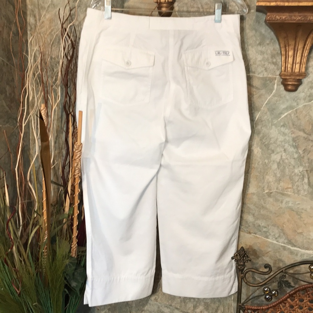 Ralph Lauren Stunning White Sailor Capri Pants - image 1